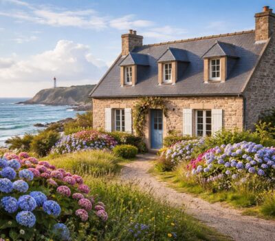 explorez le charme authentique d'une maison bretonne en bord de mer, alliant tradition et beauté naturelle pour un séjour inoubliable.