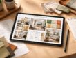 découvrez comment préparer votre home staging efficacement grâce à une tablette samsung et un moodboard travaux pour visualiser vos projets en toute simplicité.