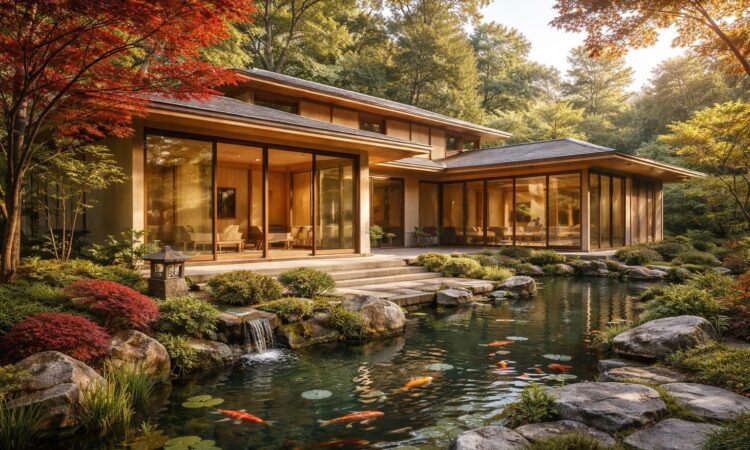 découvrez les avantages d'une maison japonaise moderne pour votre prochain projet immobilier : design épuré, harmonie avec la nature et optimisation de l'espace.