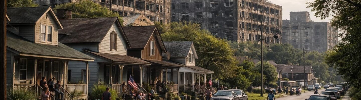 découvrez les réalités et les défis de vivre près d'un quartier abandonné à détroit, ainsi que les aspects essentiels à connaître avant de s'installer.