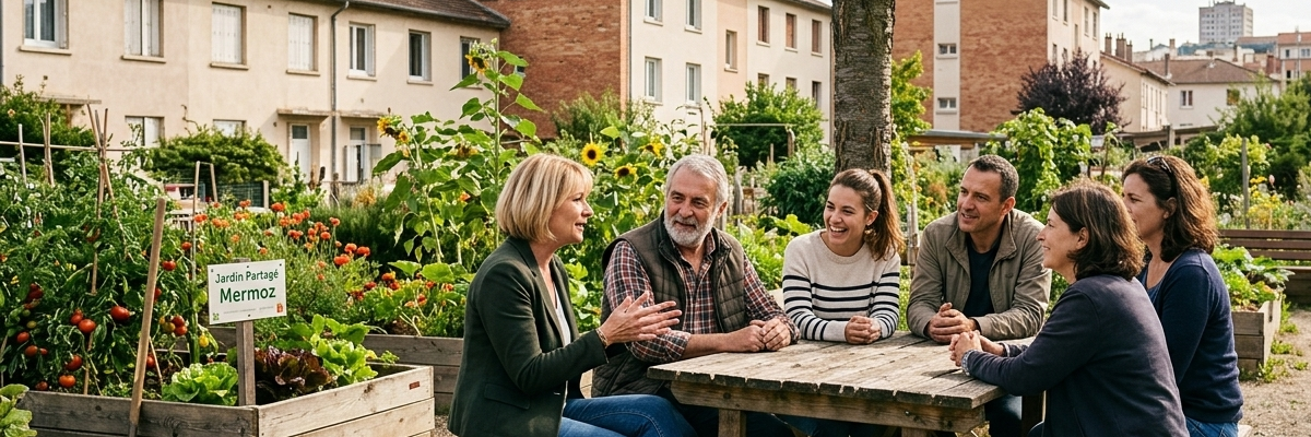 quartier Mermoz de Lyon