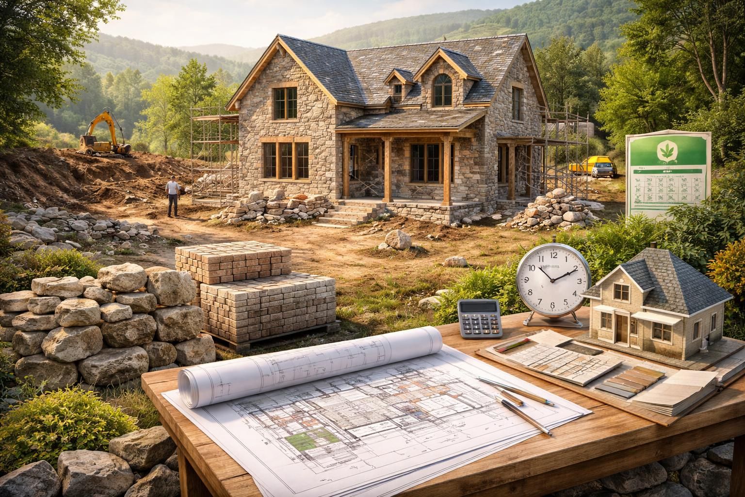 découvrez les 7 facteurs essentiels qui déterminent le coût de la construction d'une maison neuve en pierre et apprenez à mieux planifier votre projet immobilier.