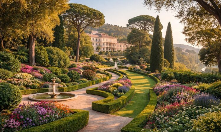 découvrez les jardins enchanteurs de la villa la leopolda en france, un lieu magique à explorer pour les amoureux de nature et de beauté.