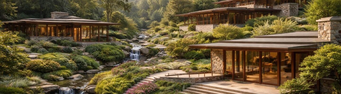 découvrez comment les maisons et studios de frank lloyd wright incarnent une harmonie parfaite entre nature et architecture, alliant design innovant et respect de l'environnement.