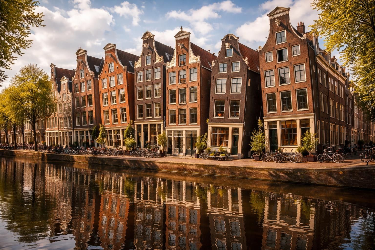 découvrez les maisons penchées d'amsterdam, un symbole emblématique de charme et de caractère qui raconte l'histoire unique de la ville à travers son architecture atypique.