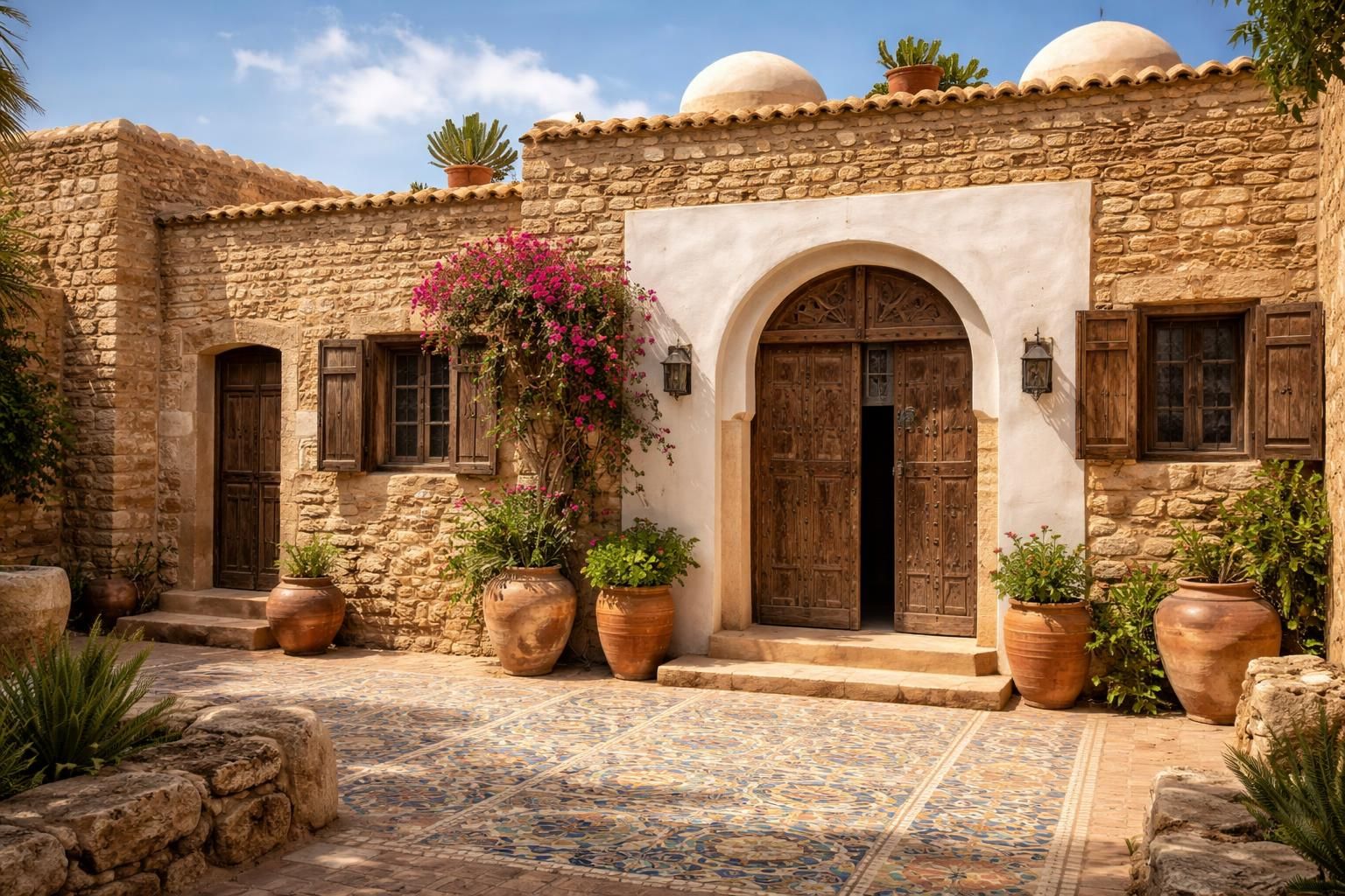 découvrez les matériaux authentiques utilisés dans la maison traditionnelle tunisienne, un héritage durable alliant authenticité et savoir-faire ancestral.