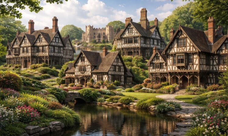 découvrez les plus belles réalisations architecturales de style tudor à travers le monde, mêlant charme historique et élégance intemporelle.