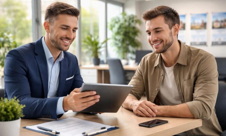 accélérez la collecte des dossiers locataires en agence grâce à l'utilisation de tablettes tactiles pour une gestion rapide et efficace.