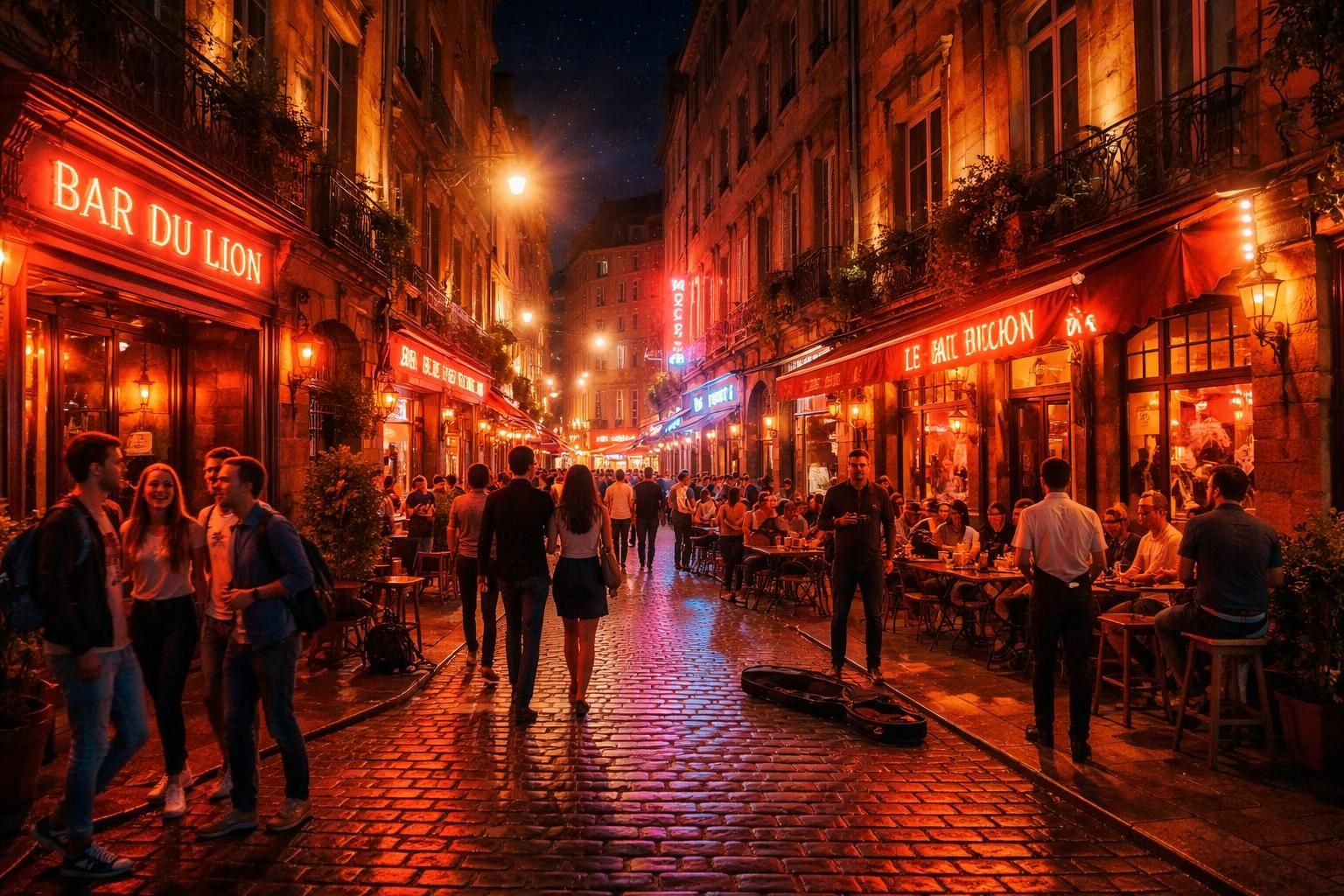 découvrez les incontournables des quartiers chauds de lyon lors d'une nuit riche en expériences uniques et vibrantes à ne surtout pas manquer.