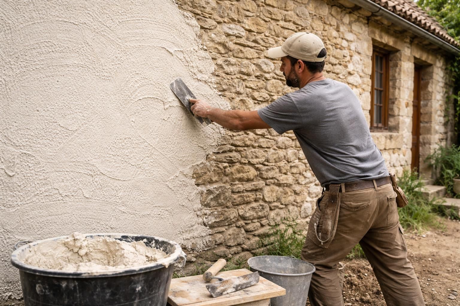 découvrez comment appliquer du torchis à la chaux pour isoler efficacement une maison ancienne, en alliant tradition et performance thermique.