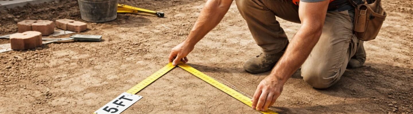découvrez la méthode 3-4-5, l'astuce de maçon incontournable pour obtenir des angles droits précis et faciles à réaliser sur tous vos chantiers.