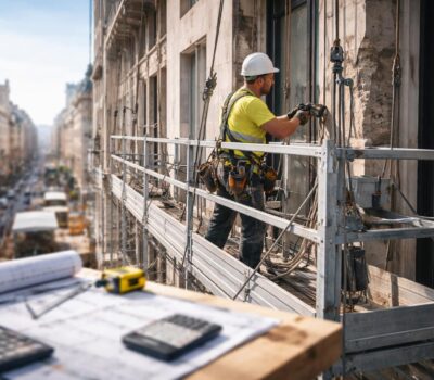 estimez facilement le prix de location d'un échafaudage suspendu pour vos travaux et planifiez votre budget avec précision.