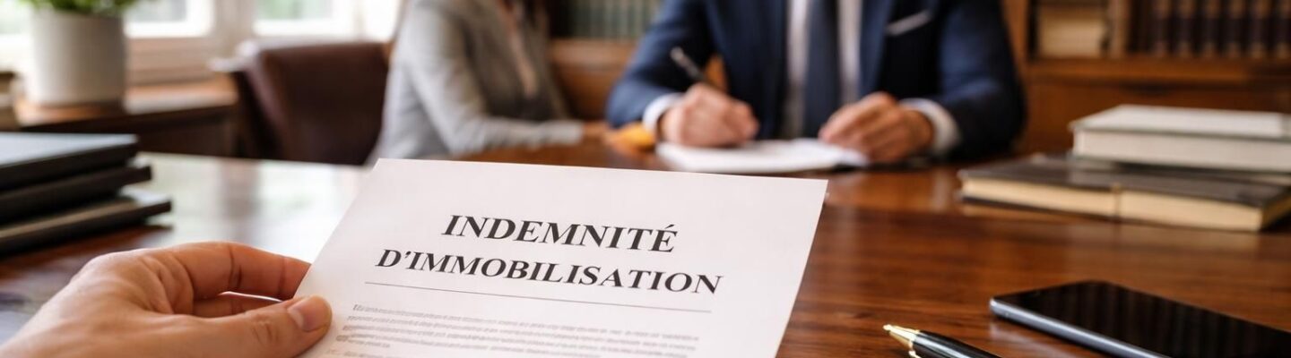 découvrez les règles légales pour récupérer votre indemnité d'immobilisation et protéger vos droits lors d'une transaction immobilière.