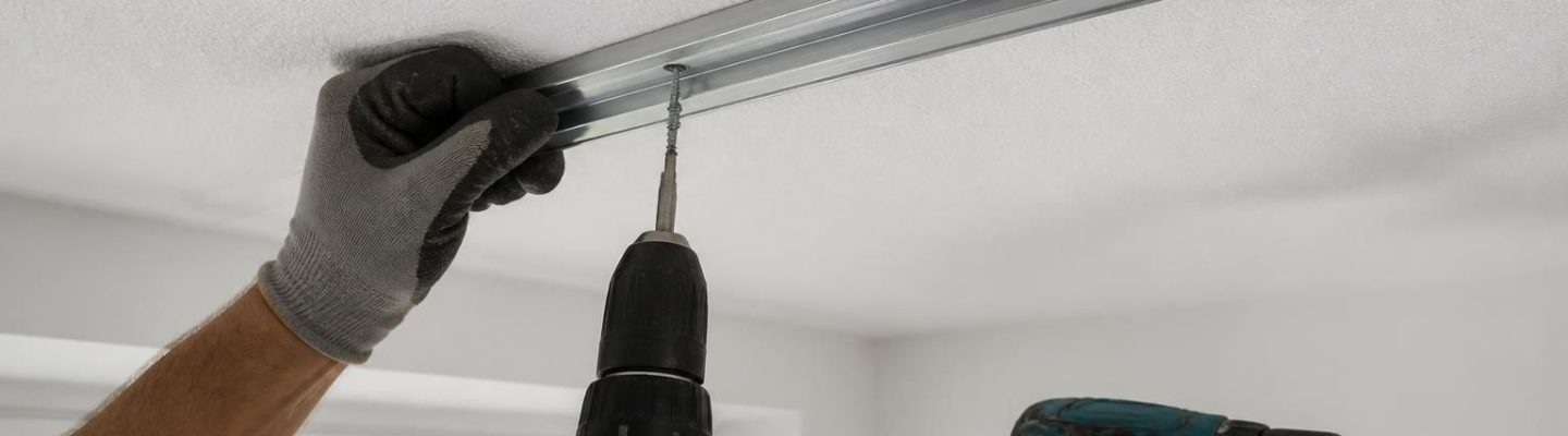 découvrez nos astuces pratiques pour fixer facilement un rail sur un plafond en polystyrène et réussir vos travaux d'installation en toute sécurité.